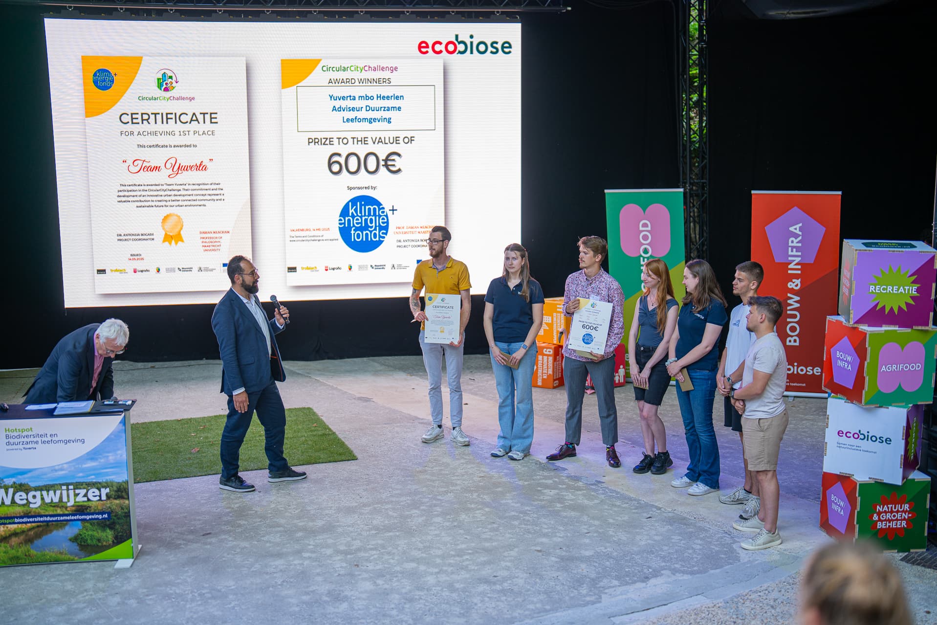 Winnaars Circular City Challenge